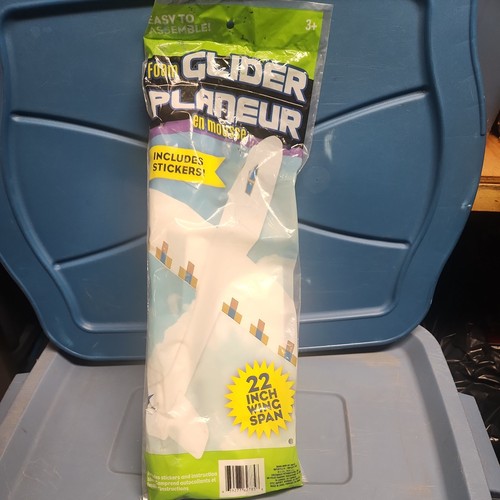 Foam glider airplane easy - airplane,